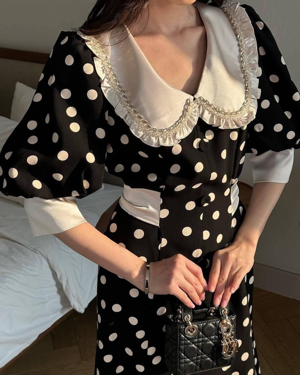 robe rétro élégante