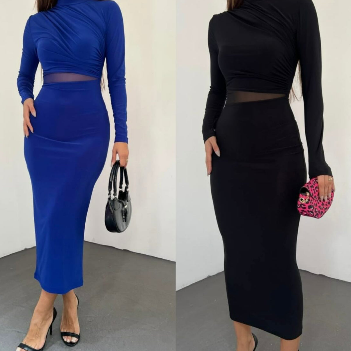 robe bleu \ noir